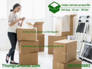 Bán thùng giấy dọn nhà giao hàng tận nơi