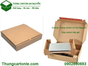 Hộp carton nắp gài