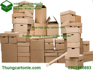 Mua hộp giấy carton nhỏ