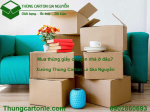 Mua thùng giấy chuyển nhà ở đâu