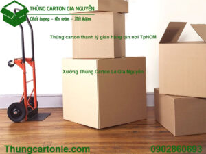 Thùng carton thanh lý giao hàng tận nơi TpHCM