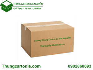 Thùng giấy 60x40x40 cm