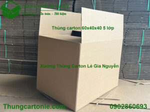 Thùng carton 60x40x40 5 lớp