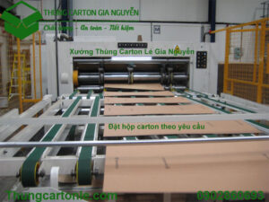 Đặt hộp carton theo yêu cầu