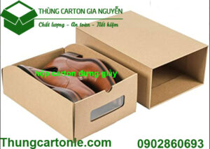 hộp carton đóng hàng giày dép