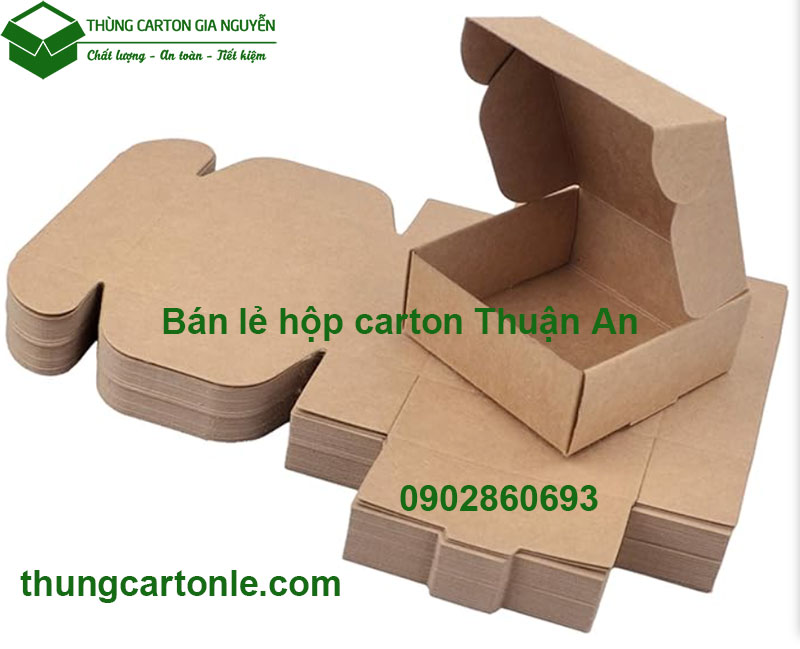 Bán lẻ hộp carton Thuận An