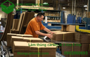 Làm thùng carton lẻ