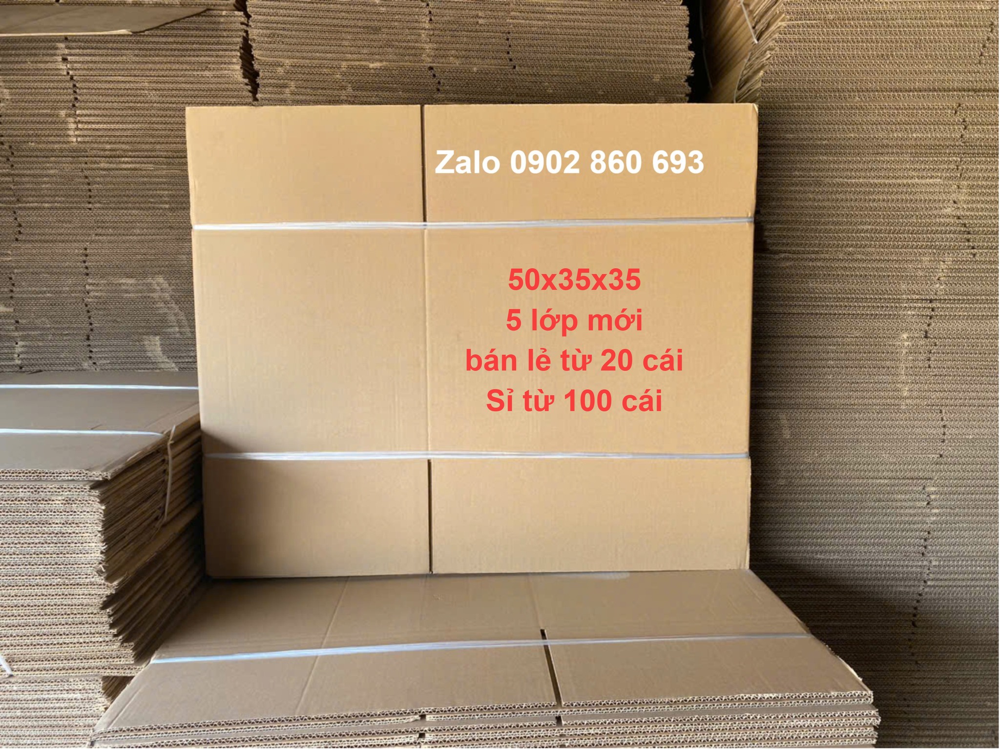 Bán lẻ thùng carton gửi hàng máy bay